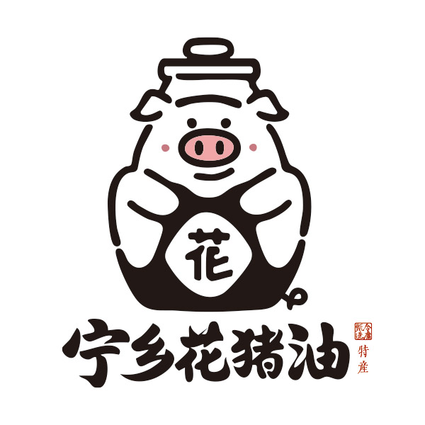 宁乡花猪油的LOGO