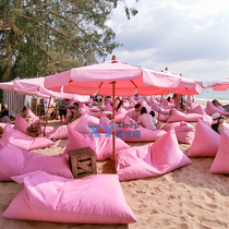 Lazy sofa custom outdoor courtyard beach to figure to sample batch production of casual bean bag recliner tatami