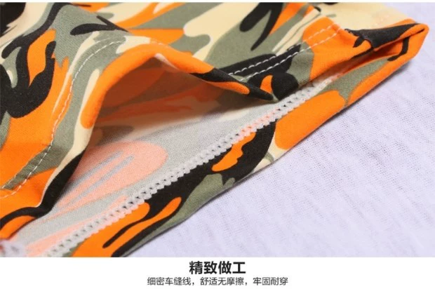 4 hộp quà tặng đồ lót nam boxer quần short eo giữa thanh niên XL boxer lỏng quần lót lưới nam