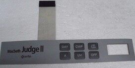 Original color light box GretagMacbeth xrite judge ii control board key board