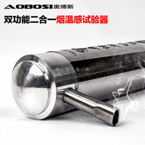 Fire BONGSAOBOS dual function smoke temperature tester ABS-YW10 electric bongsone-in-one smoke dispenser