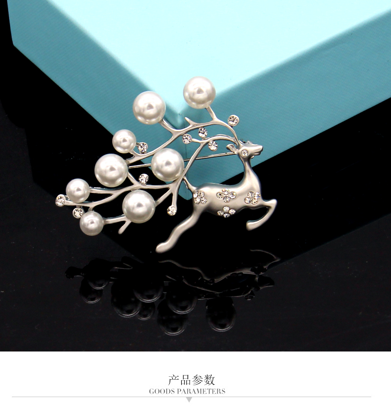 Phiên bản Nhật Bản và Hàn Quốc của áo len nữ pha lê áo len cardigan lớn pin phù hợp với thời trang trâm cài với khăn quàng cổ trang sức trâm cài