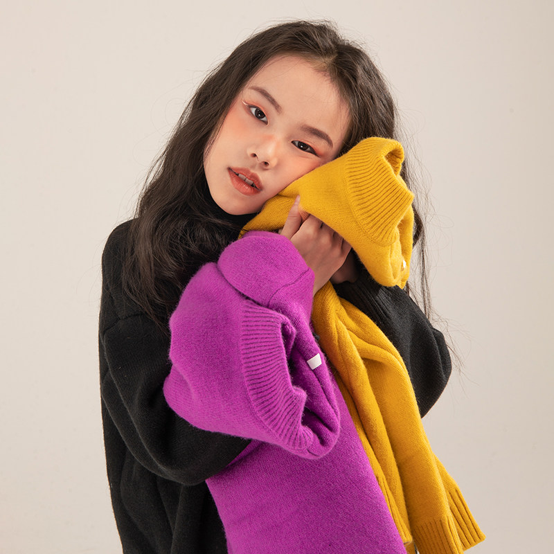 Rain Stars Rain & Rain Girl Girl Plus Fluff Coat Head 2022 New Winter Dress Foreign Pawn Big Boy Sanitary Coat Thickened Needling Cardiovert