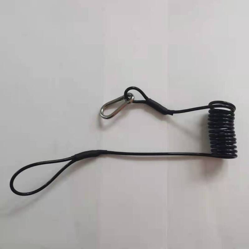 Manufacturer Huanqi Genuine Drawstring Connecting Rope Motorcycle Safety Airbag Vest Vest Cycling Clothing Telescopic Spring Rope