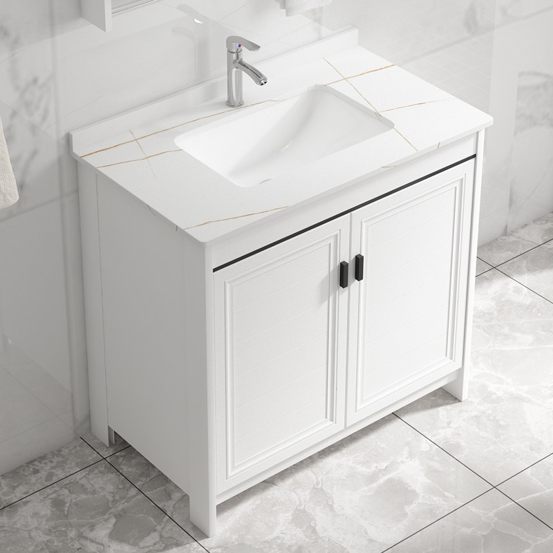 Slate modern minimalist floor-to-ceiling washbasin one bathroom cabinet combination powder room washbasin washbasin