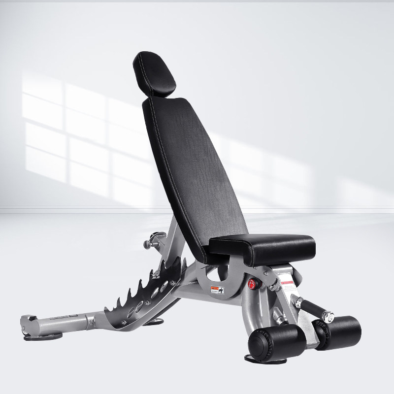 Sleeper Bench Commercial Adjustable Upper Slanted Dumbbells Bench Professional Men Multifunction Supine Board Fitness Chair Home Downtrodden