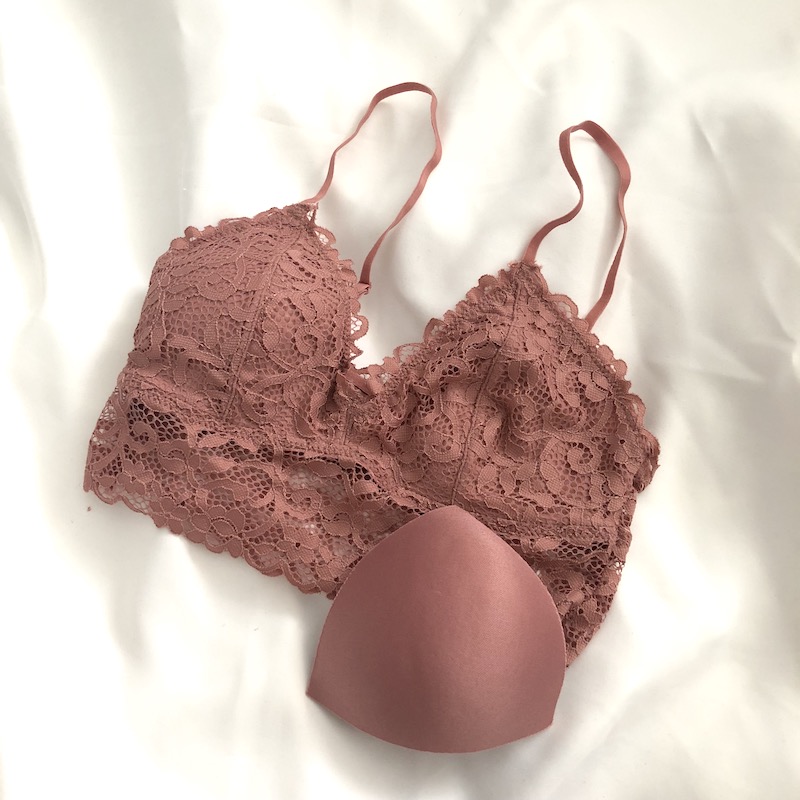 Châu Âu và Mỹ Bralette ren mỏng đẹp trở lại áo ngực mềm mại và thoải mái không có vòng thép đồ lót tóm tắt dây đeo thiết lập áo lót đúc