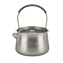 Pure titanium kettle household teapot teapot outdoor stove teapot single pot electric ceramic stove small teapot set