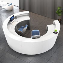 Simple Arc Painting Company Front Desk reception desk reception training desk custom