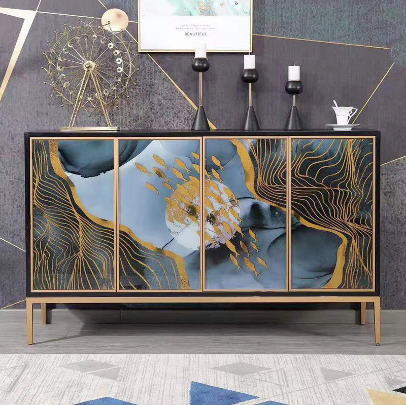 Modern light luxury sealing cabinet multi-purpose meal cabinet living room locker locker locker decoration cabinet