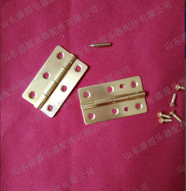 Shengyuan factory direct selling piano tuning tools piano accessories bookshelf hinge hinge copper hinge with screw