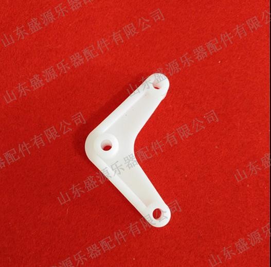 Shengyuan factory direct sales piano accessories soft tone wire piano connecting rod triangle connecting piece one piece plastic