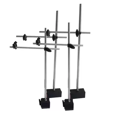 Highlight magnetic meter seat super long magnetic meter seat raised dial indicator frame extended dial indicator seat long dial indicator seat long watch Rod connector