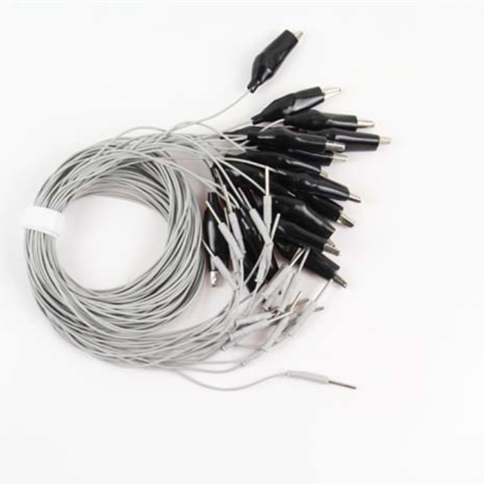 Accessories Brain wire Brain wire Brain electrode Discoid EEG stage clip root EEG accessories electrode wire