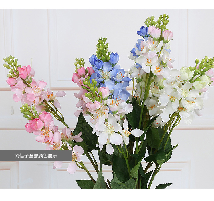Mô phỏng hoa giả lục bình phòng khách cắm hoa cắm hoa nhựa trang trí hoa hồng bó hoa phòng ngủ đơn hoa giả trang trí - Hoa nhân tạo / Cây / Trái cây cây giả trang trí trong nhà