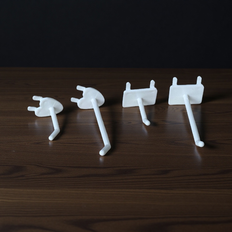 White Plastic Hooks for Anti-Slip Pegboard Display Racks, Multifunctional Small Hooks, Anti-Scratch Rigid Plastic Pegboard Hooks White Plastic Hooks for Anti-Slip Pegboard Display Racks, Multifunctional Small Hooks, Anti-Scratch Rigid Plastic Pegboard Hooks