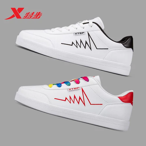 Xtep, зимние кроссовки, белая обувь, демисезонная повседневная обувь, спортивная обувь