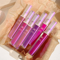 Except the xixi photomirror lip glaze clear full of pure makeup and naked makeup moisturizing without lip print students