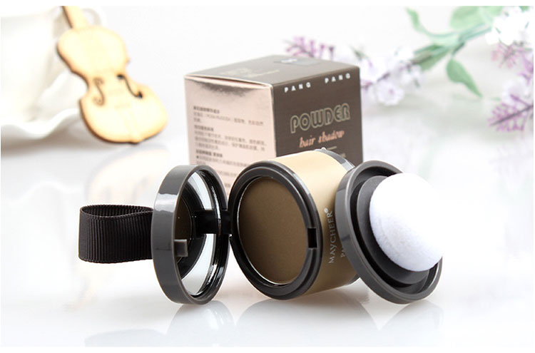Meier trẻ em chân tóc điền chân tóc tạo tác sửa chữa khả năng sửa chữa bút bìa lớn trán thay thế bóng bột phấn tạo khối mac