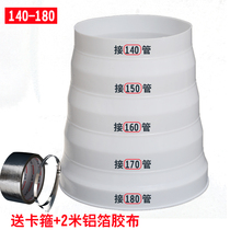 Range hood reducer Exhaust pipe adapter Smoke pipe reducer Size head check valve Smoke pipe reducer