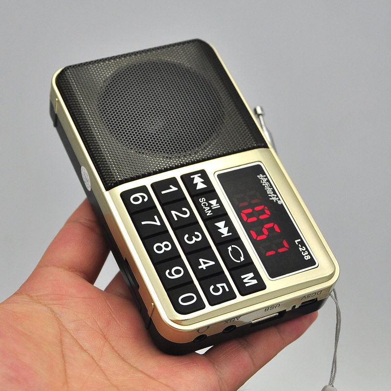 Brand new player L238 elderly plug-in card radio external multi-function speaker Opera commentary Poetry old songs