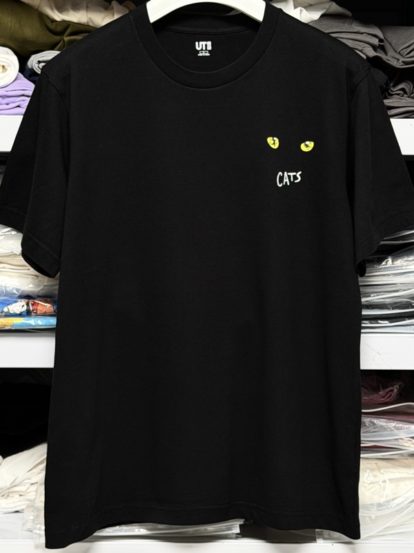 Musical Icons Cats Collaboration Men's and Women's Clothing Cat Eye Print T-Shirt/Short-Sleeve T-Shirt 488735