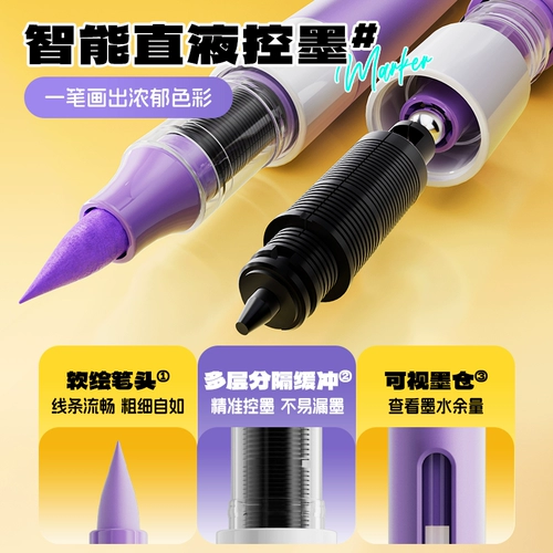 Акрил, маркер для школьников, художественная кисть, цветные карандаши, акварель, детские нетоксичные мелки для детского сада, 24 цветов, можно стирать, подарок на день рождения