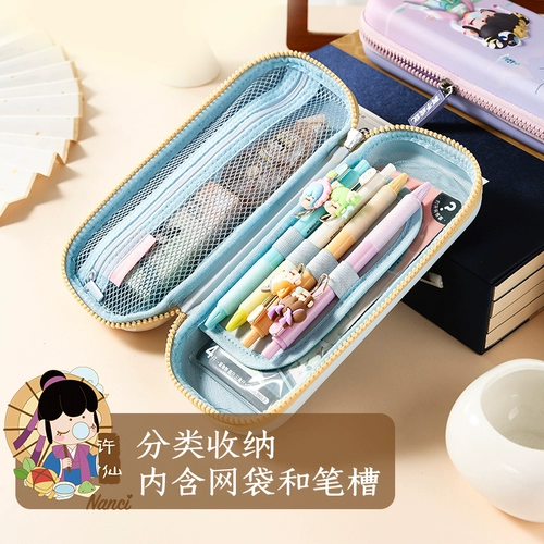 Канцтовары, трехмерный мультяшный водонепроницаемый ударопрочный вместительный и большой пенал для школьников, 3 этажей