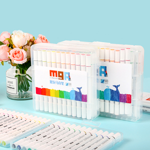 【晨光旗舰店】双头细杆马克笔