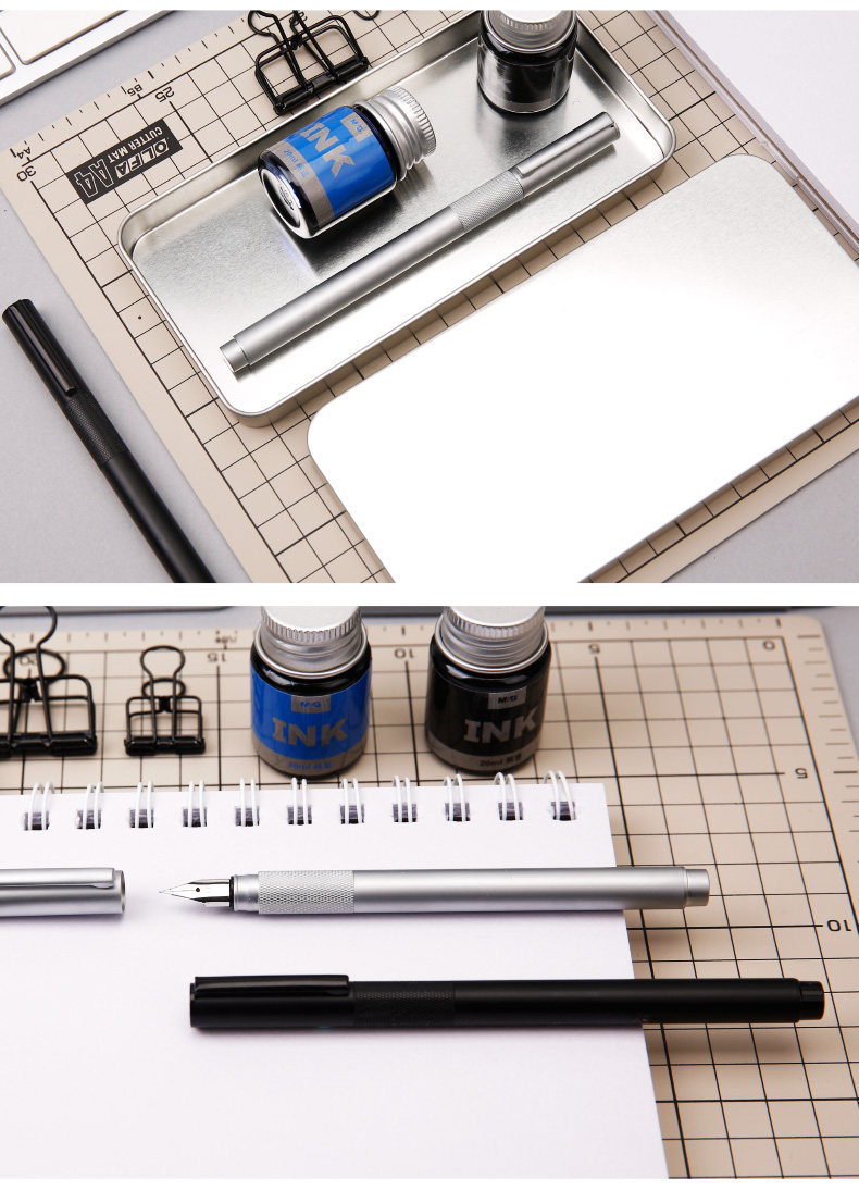 晨光刻字金属外壳钢笔套装签字学生办公笔HAFP0877 0.38mm 晨光刻字金属外壳钢笔套装签字学生办公笔HAFP0877 0.38mm