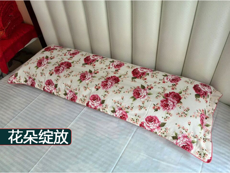 Vỏ gối bằng vải cotton dày Vỏ gối dài bằng vải bông 1.2 1.5 1.8 m 180CM gối