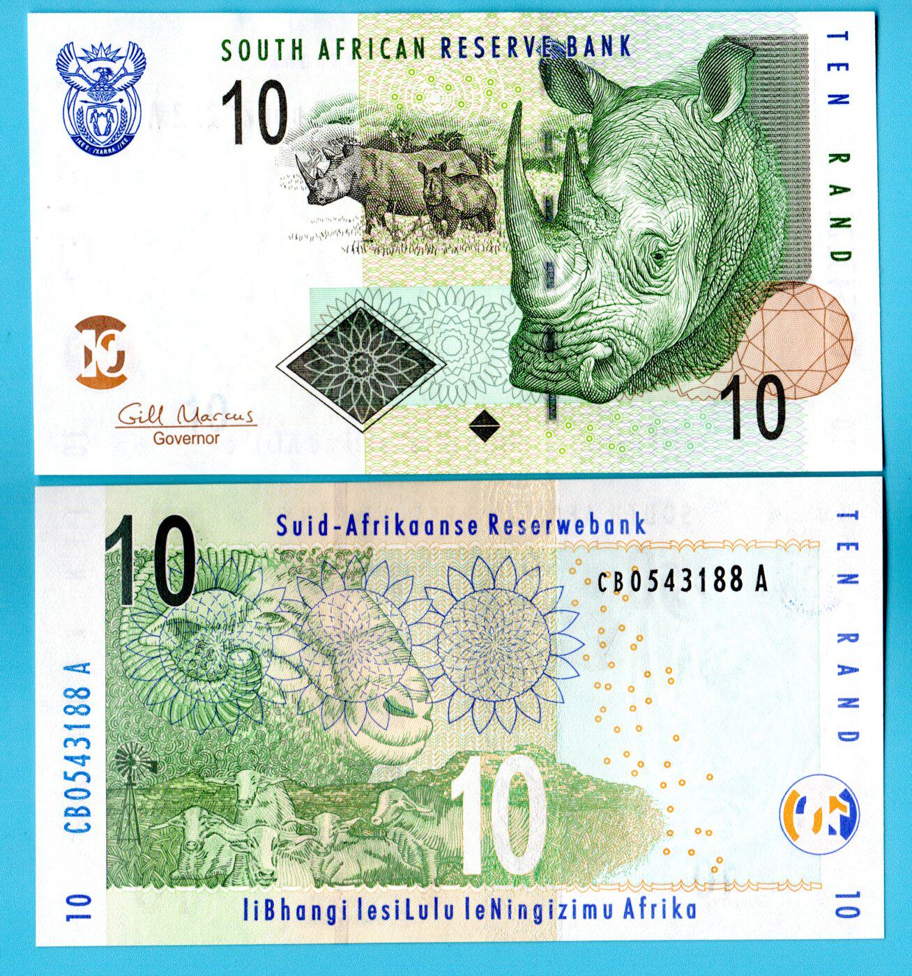 South Africa 10 2009 P-128b in 2009