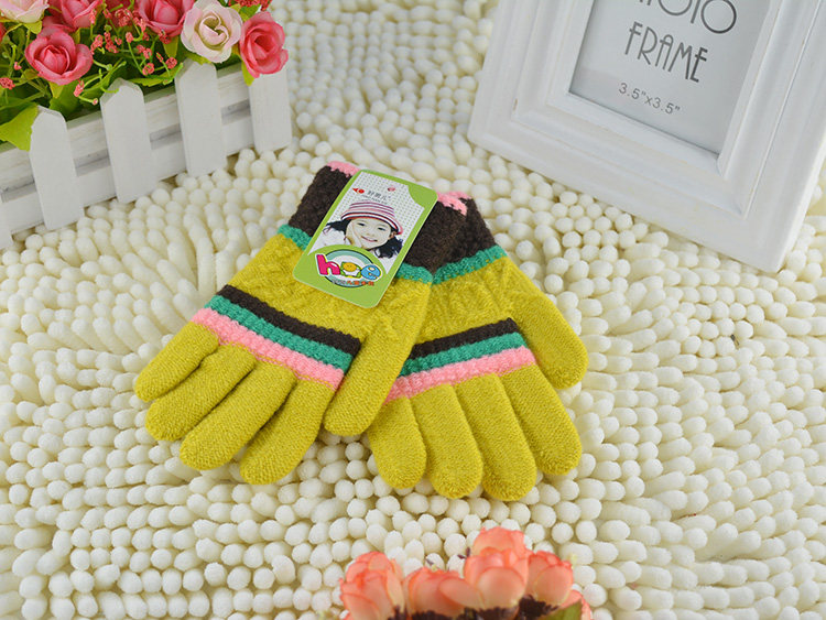 Gants pour fille en cachemire - Ref 2150551 Image 9