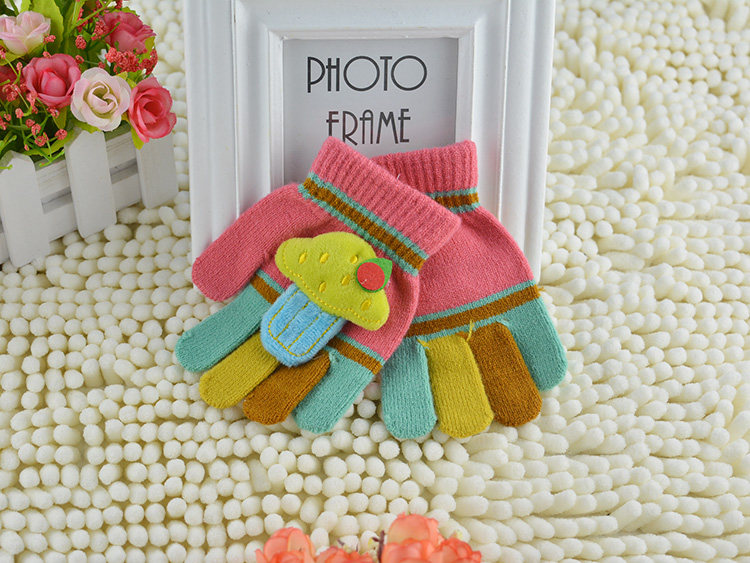 Gants pour enfants en cachemire - Ref 2149420 Image 12