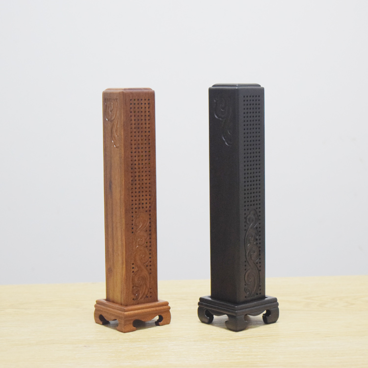 Ultraviolet sandalwood fragrance vertical wooden sandalwood frame box African acid branch sandalwood stove fragment insertion