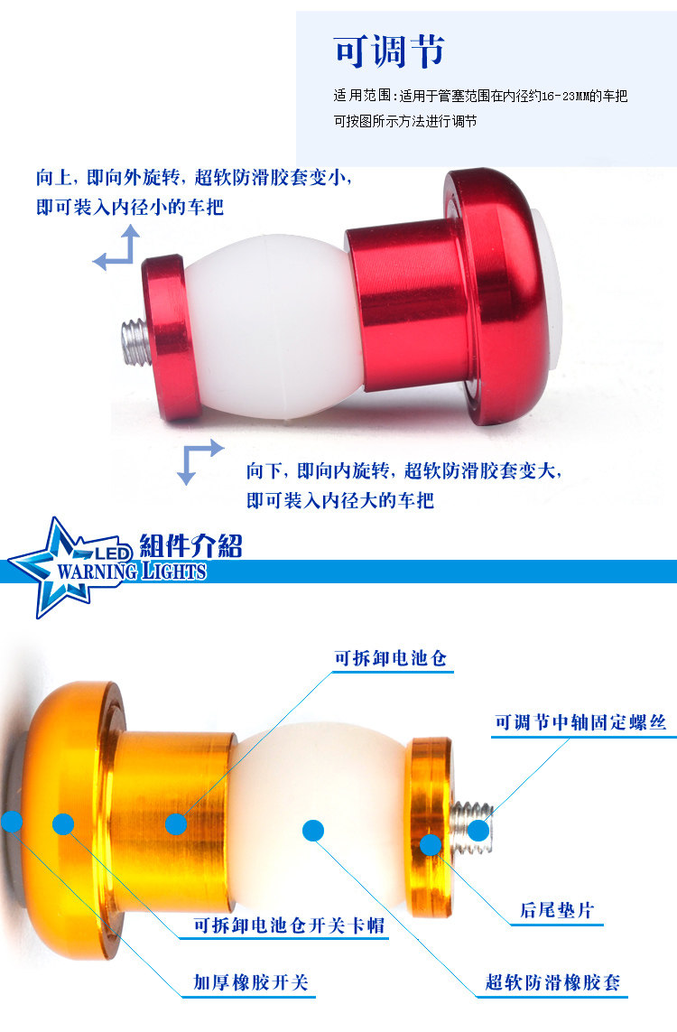 Eclairage pour vélo AISONG - Ref 2398981 Image 13