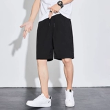 Летние спортивные брендовые тонкие шорты, шелковые быстросохнущие пляжные штаны для отдыха