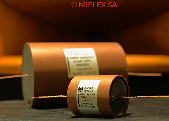 Poland original MIFLEX Mifort KPCU Copper Leap Tube Capacitor Audio Capacitor