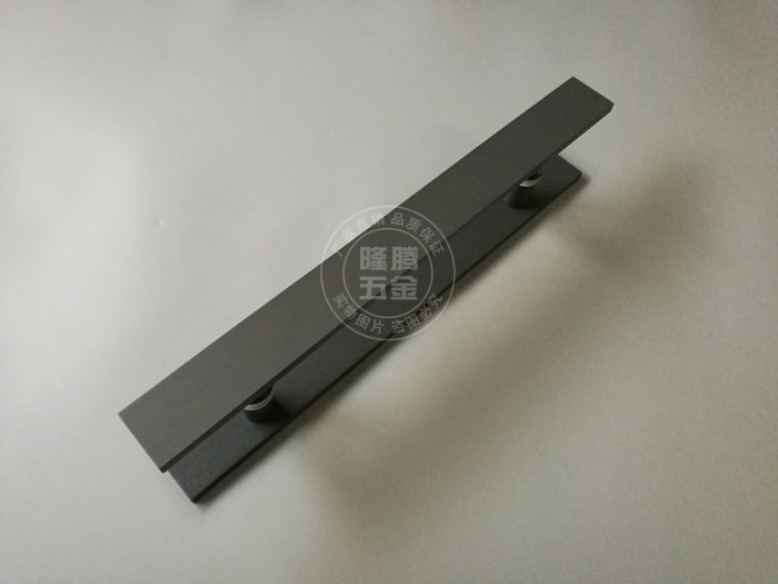 Custom-made lettering wooden door handle hotel club glass door handle letter LOGO door handle handle personality creativity