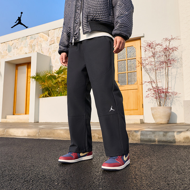 26 New Summer Models Jordan Nike Jordan Men's Woven Trousers Casual Splicing Comfortable Sports Pants If1852