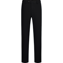 (rhino pleats) lacquered mens clothing Western pants men 2024 autumn and winter thick business casual stripes jacquard straight drum long pants