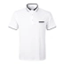 柒 thương hiệu ngắn tay T-Shirt mùa hè nam mùa hè màu rắn ve áo thời trang kinh doanh bình thường cotton POLO áo sơ mi áo polo nam Polo