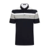 Thương hiệu áo thun cotton tay ngắn cotton kẻ sọc cotton áo thun nam xu hướng kinh doanh ngắn tay nam 2018 mới polo trắng Polo