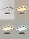 New Chinese-Style Enamel Acrylic Square Eye-Friendly Ceiling Light with Modern Song-Style Aesthetics for Living Room, Bedroom, and Dining Room