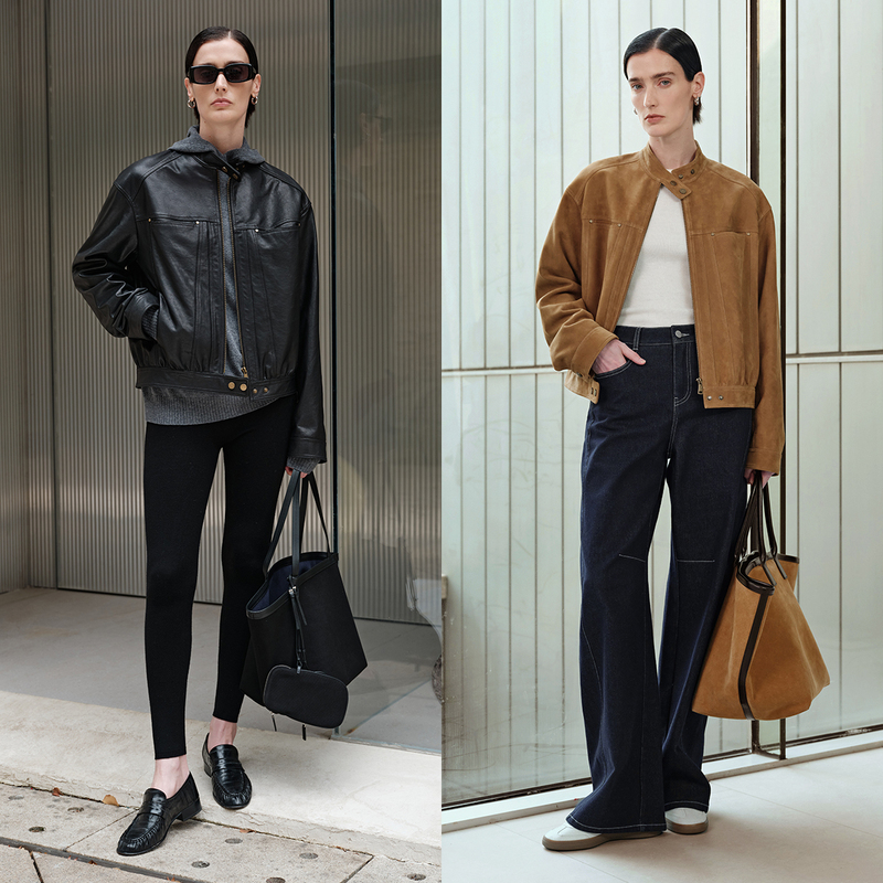 Msbeast Unisex Biker Style Imported Suede/Vegetable-Tanned Sheepskin Small Stand Collar Oversized Jacket | Martin Leather Jacket