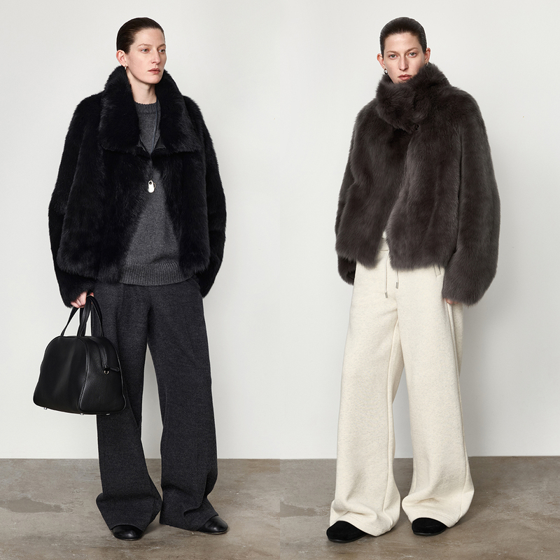 Msbeast Fashionable and Warm _ Versatile Styling with Collar and Diagonal Placket in Tuscany Fur Integrated | Cold Winter Night Song Msbeast Fashionable and Warm _ Versatile Styling with Collar and Diagonal Placket in Tuscany Fur Integrated | Cold Winter Night Song
