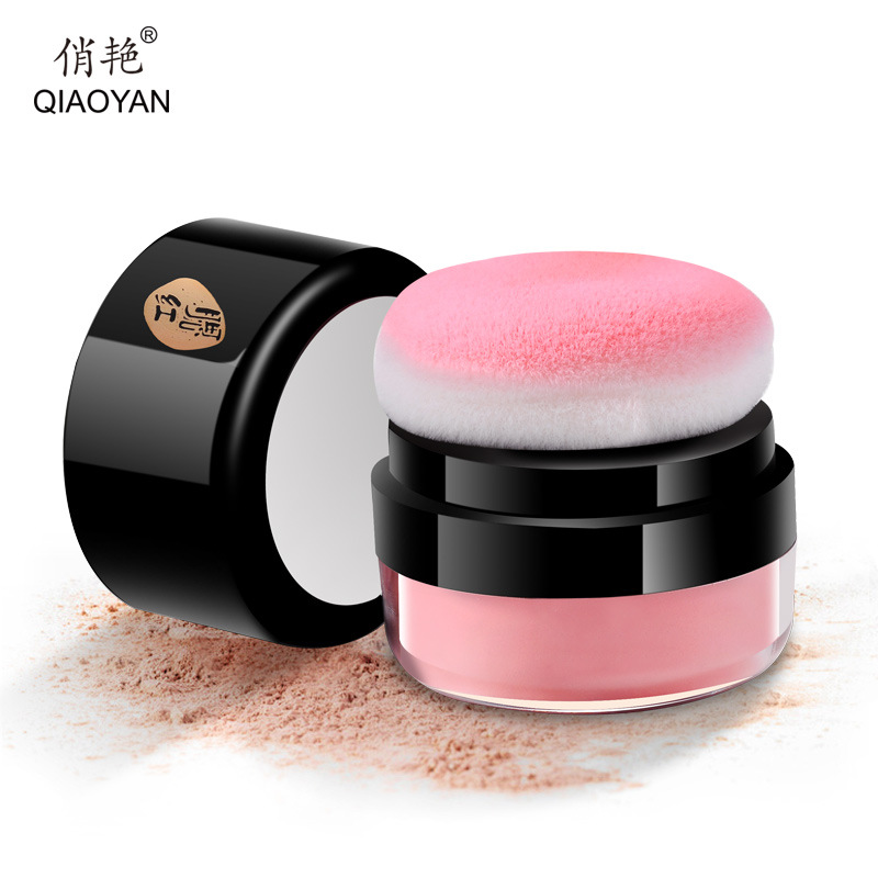Pretty skin-friendly soft color air cushion blush repair capacity oil control even skin tone rouge powder 1856