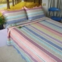 Đồng bằng bông quilted quilted rửa chăn bông chăn đơn mảnh ba mảnh đôi điều hòa không khí chăn bông ga trải giường chống thấm