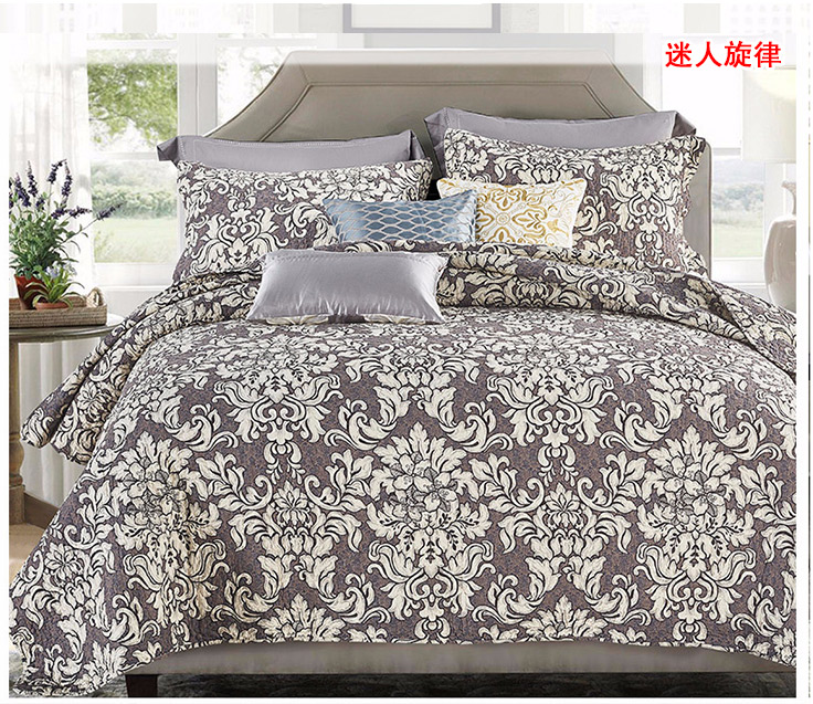 Châu âu bông chần trải giường ba bộ rửa quilting mùa hè mát điều hòa không khí là chần dày sheets đa chức năng