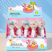 No. 1 sweet shop sugar-free photo sugar cartoon girl Net Red Stick candy children snacks 35 sets